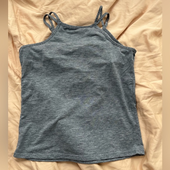 UNDER ARMOUR Gray V-Neck Tank Top - Picture 2 of 2